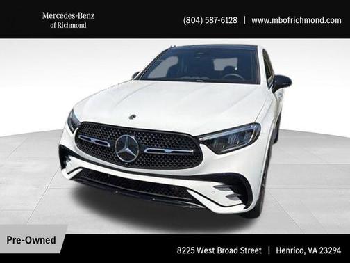 Polar White 2025 Mercedes-Benz GLC 300 4MATIC Coupe