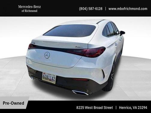 Polar White 2025 Mercedes-Benz GLC 300 4MATIC Coupe