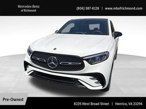 Polar White 2025 Mercedes-Benz GLC 300 4MATIC Coupe