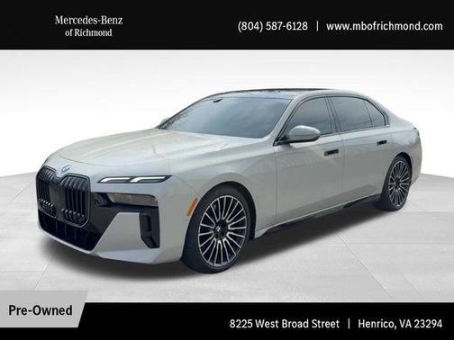 Carbon Black Metallic 2025 BMW 760 xDrive