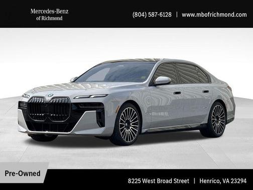 Carbon Black Metallic 2025 BMW 760 xDrive