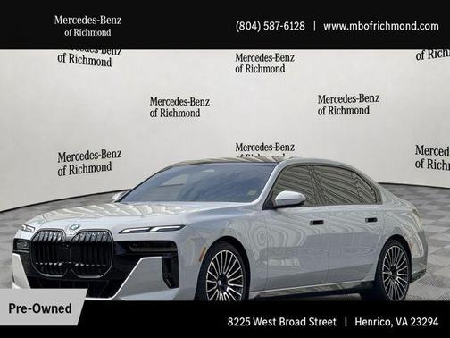 Carbon Black Metallic 2025 BMW 760 xDrive