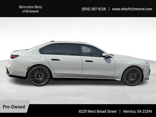 Carbon Black Metallic 2025 BMW 760 xDrive