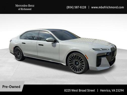 Carbon Black Metallic 2025 BMW 760 xDrive