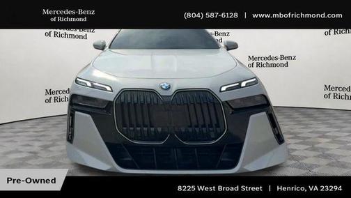 Carbon Black Metallic 2025 BMW 760 xDrive
