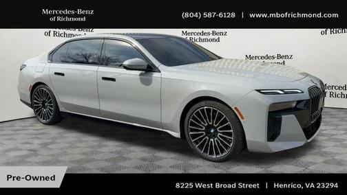 Carbon Black Metallic 2025 BMW 760 xDrive