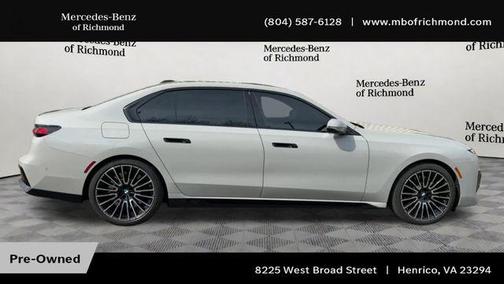 Carbon Black Metallic 2025 BMW 760 xDrive