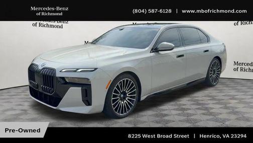 Carbon Black Metallic 2025 BMW 760 xDrive