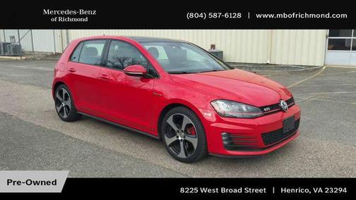 2015 Volkswagen Golf GTI 2.0T SE 4-Door
