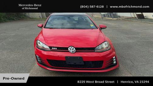 2015 Volkswagen Golf GTI 2.0T SE 4-Door