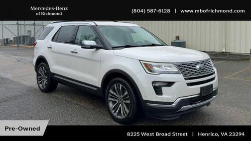 2019 Ford Explorer Platinum