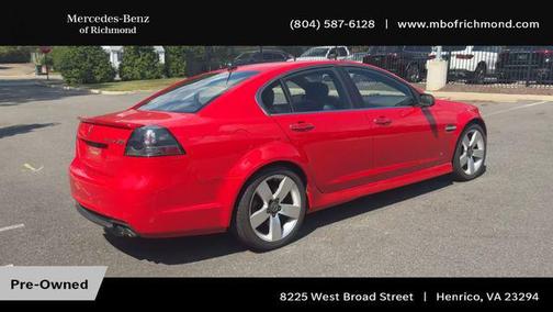 2009 Pontiac G8 GT