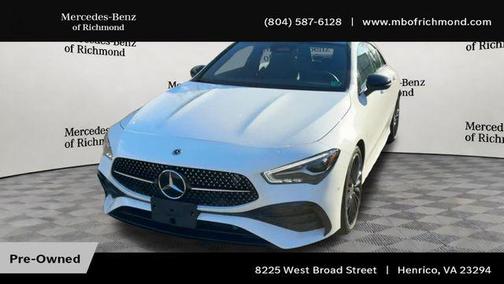 Polar White 2026 Mercedes-Benz CLA 250 4MATIC