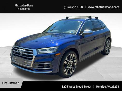 Navarra Blue Metallic 2018 Audi SQ5 3.0T Prestige