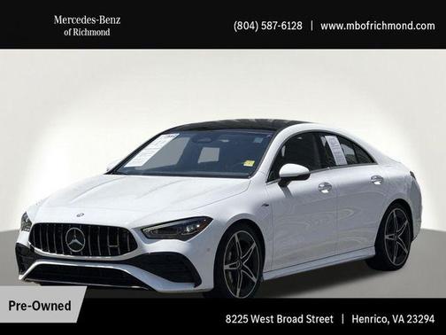 Polar White 2024 Mercedes-Benz AMG CLA 35