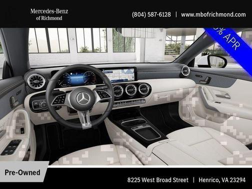Polar White 2026 Mercedes-Benz CLA 250 4MATIC