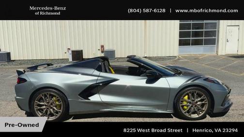 Hypersonic Gray Metallic 2024 Chevrolet Corvette Stingray w/3LT