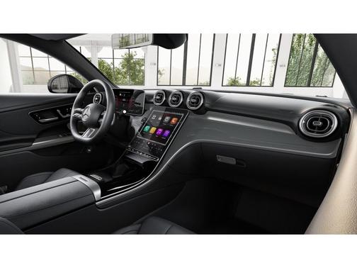 Obsidian Black Metallic 2026 Mercedes-Benz CLE 300 4MATIC Coupe