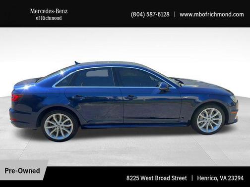 Navarra Blue Metallic 2019 Audi A4 2.0T Premium