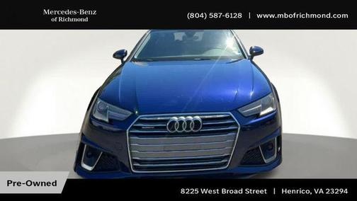 Navarra Blue Metallic 2019 Audi A4 2.0T Premium