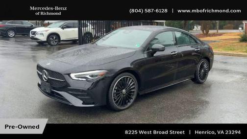Night Black 2026 Mercedes-Benz CLA 250 4MATIC