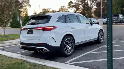 Polar White 2025 Mercedes-Benz AMG GLC 63 S E Performance 4MATIC