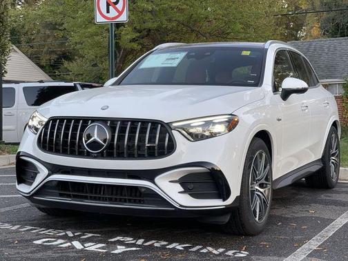 Polar White 2025 Mercedes-Benz AMG GLC 63 S E Performance 4MATIC