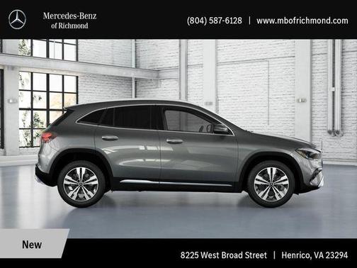 Mountain Grey Metallic 2026 Mercedes-Benz GLA 250 4MATIC