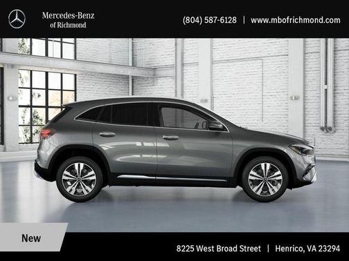 Mountain Grey Metallic 2026 Mercedes-Benz GLA 250 4MATIC