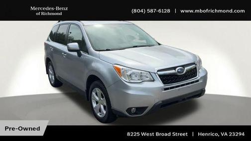 Ice Silver Metallic 2016 Subaru Forester 2.5i Limited