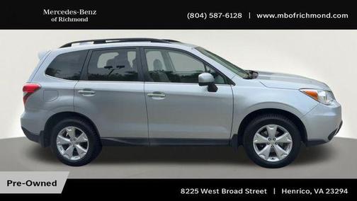 Ice Silver Metallic 2016 Subaru Forester 2.5i Limited
