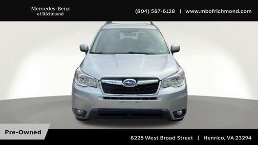 Ice Silver Metallic 2016 Subaru Forester 2.5i Limited
