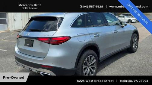 Cirrus Silver Metallic 2025 Mercedes-Benz GLC 300 4MATIC