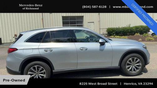 Cirrus Silver Metallic 2025 Mercedes-Benz GLC 300 4MATIC