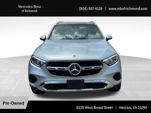 Cirrus Silver Metallic 2025 Mercedes-Benz GLC 300 4MATIC