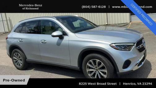 Cirrus Silver Metallic 2025 Mercedes-Benz GLC 300 4MATIC