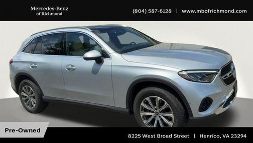 Cirrus Silver Metallic 2025 Mercedes-Benz GLC 300 4MATIC