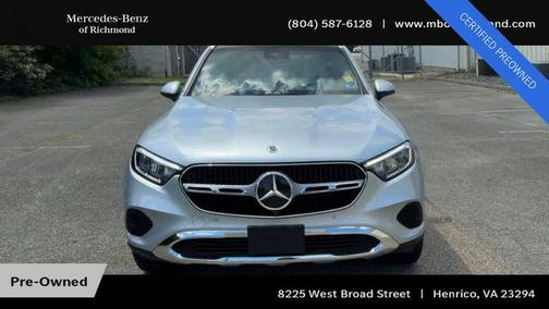 Cirrus Silver Metallic 2025 Mercedes-Benz GLC 300 4MATIC