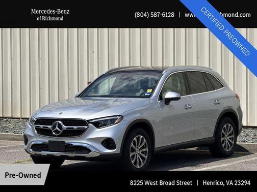 Cirrus Silver Metallic 2025 Mercedes-Benz GLC 300 4MATIC