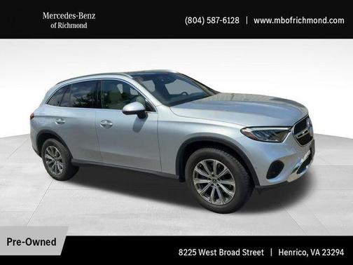 Cirrus Silver Metallic 2025 Mercedes-Benz GLC 300 4MATIC