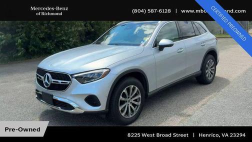 Cirrus Silver Metallic 2025 Mercedes-Benz GLC 300 4MATIC