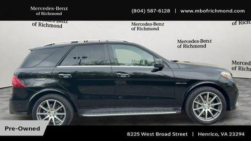 Black 2017 Mercedes-Benz AMG GLE 63 S 4MATIC+