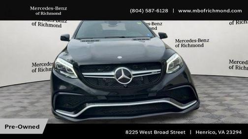 Black 2017 Mercedes-Benz AMG GLE 63 S 4MATIC+