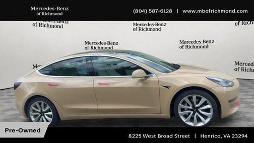 Solid Black 2020 Tesla Model 3 Long Range