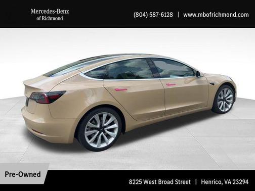 Solid Black 2020 Tesla Model 3 Long Range