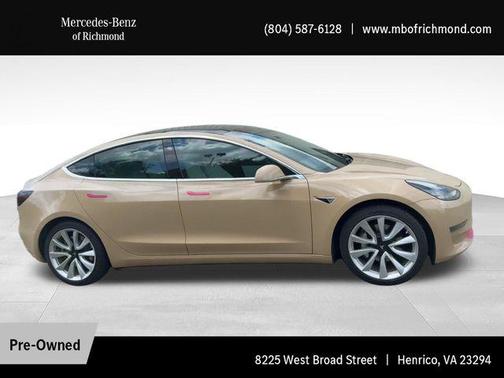 Solid Black 2020 Tesla Model 3 Long Range
