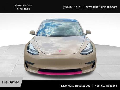 Solid Black 2020 Tesla Model 3 Long Range