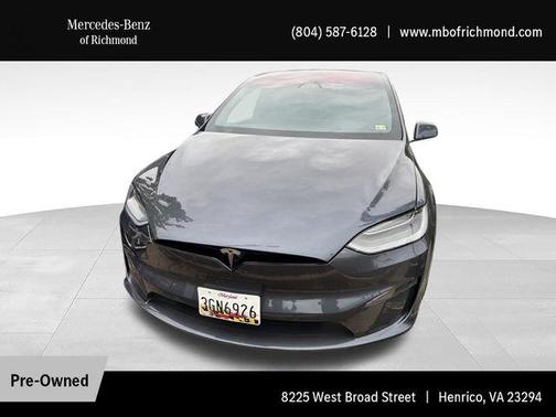 Solid Black 2023 Tesla Model X Standard Range