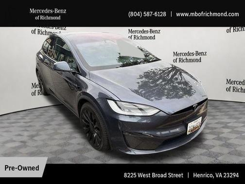 Solid Black 2023 Tesla Model X Standard Range