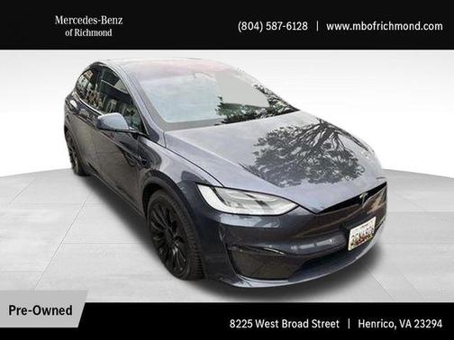 Solid Black 2023 Tesla Model X Standard Range